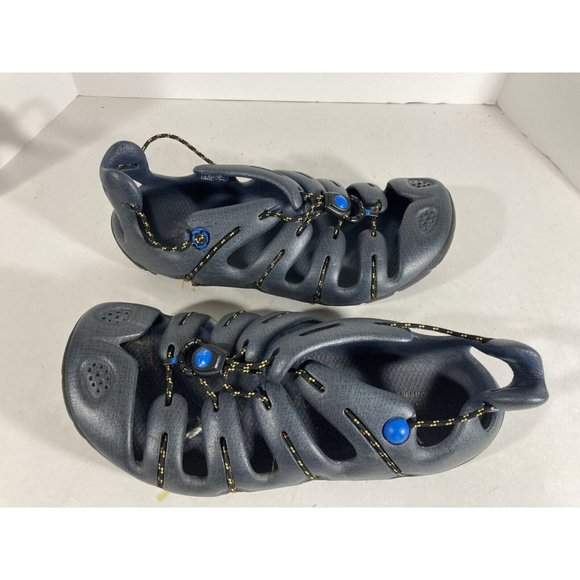 Keen Mion Blue Grey Hiking Trail Sport Sandals Men Size 9 No Foot Pad Otherwise - Picture 4 of 8